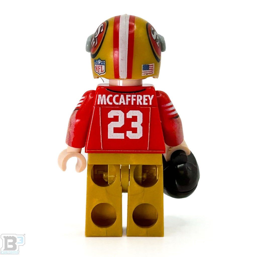 #23 RB San Francisco Football Player Minifig - B3 Customs